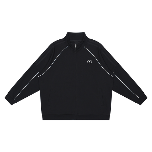 STRIPED RAGLAN JACKET